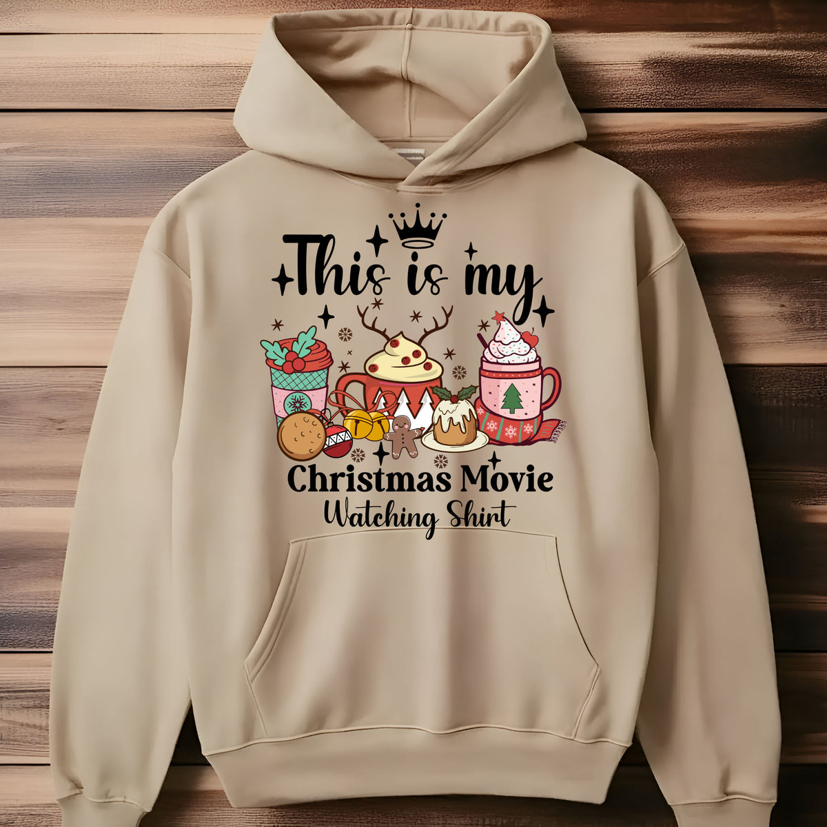 HTV Ready to Press Transfer - This Is My Christmas Movie Watching Shirt