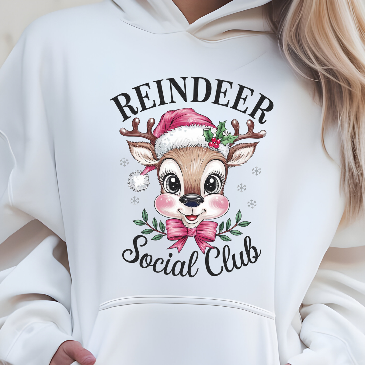 HTV Ready to Press Transfer - Reindeer Social Club